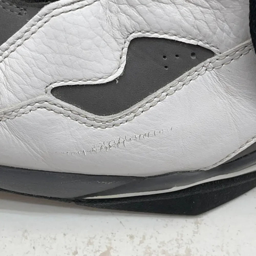 Jordan True Flight 2008 White /Metallic Silver/Light Graphite/Black Us Size 13